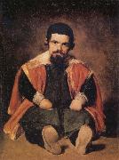 Diego Velazquez, A Dwarf Sitting on the Floor